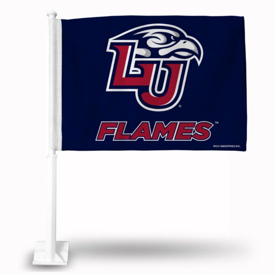 Liberty Flames Car Flag