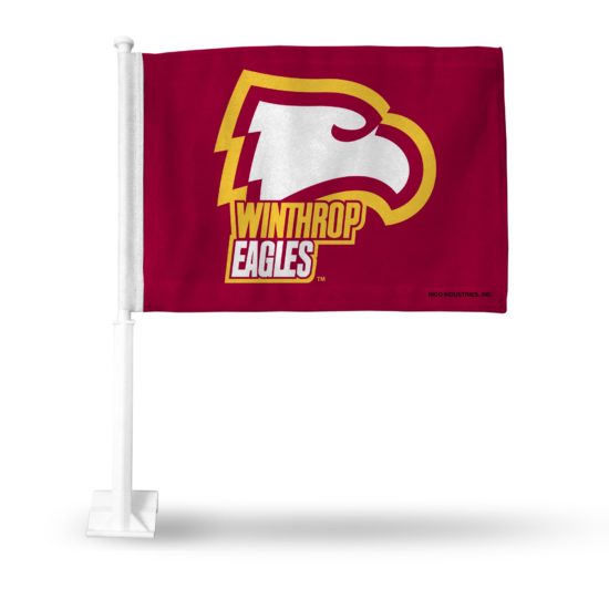 Winthrop Eagles Car Flag