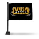 Kennesaw State Car Flag (Black Pole)