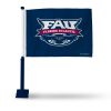 Florida Atlantic Car Flag (Navy Pole)