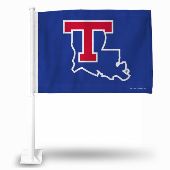 Louisiana Tech Car Flag