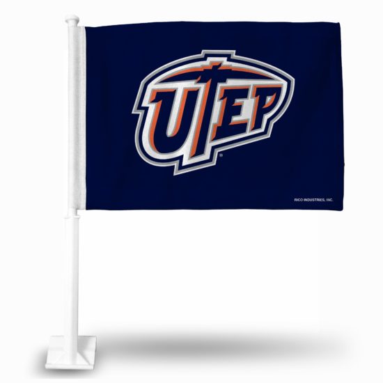 Texas EL Paso Car Flag