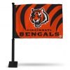 BENGALS CAR FLAG - BLACK POLE