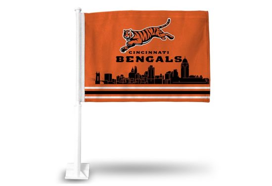 CINCINNATI BENGALS CAR FLAG