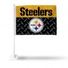 STEELERS (BLACK) CAR FLAG