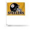 PITTSBURGH STEELERS (GOLD) CAR FLAG