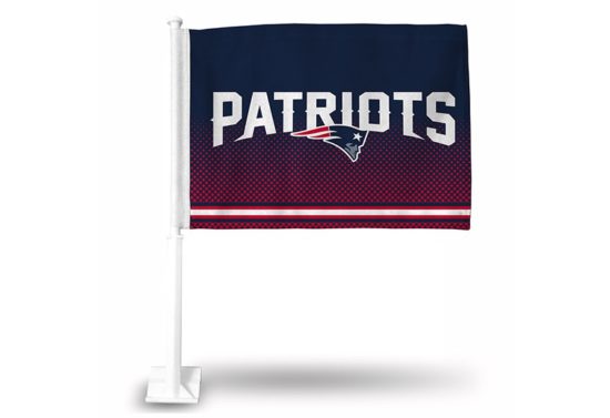 PATRIOTS CAR FLAG