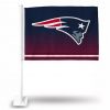 PATRIOTS FG CAR FLAG (WHITE POLE)