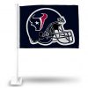 HOUSTON TEXANS HELMET CAR FLAG (BLUE)