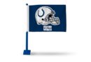 COLTS CAR FLAG WITH COLORED POLE (BLUE POLE)