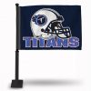 TITANS CAR FLAG (BLACK POLE)