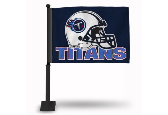 TITANS CAR FLAG (BLACK POLE)