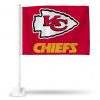 KANSAS CITY CHIEFS ARROWHEAD/WORDMARK RED CAR FLAG