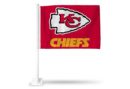 KANSAS CITY CHIEFS ARROWHEAD/WORDMARK RED CAR FLAG