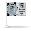 OAKLAND RAIDERS RETRO LOGO CAR FLAG