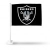 RAIDERS SHEILD LOGO BLK FLAG