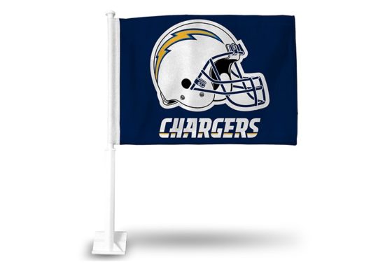 LOS ANGELES CHARGERS CAR FLAG