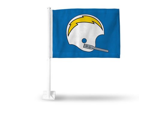 LOS ANGELES CHARGERS RETRO LOGO CAR FLAG