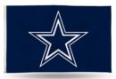DALLAS COWBOYS BANNER FLAG BLUE BKG/STAR