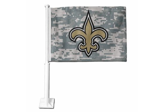 NEW ORLEANS SAINTS DIGI CAMO WITH PRIMARY CAR FLAG