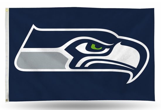 SEATTLE SEAHAWKS BANNER FLAG