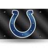 Indianapolis Colts Laser Cut Auto Tag (Black)