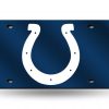 Indianapolis Colts Laser Cut Auto Tag (Blue)