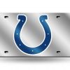 Indianapolis Colts Laser Cut Auto Tag (Silver)