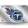 Tennessee Titans Laser Cut Auto Tag (Silver)