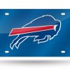 Buffalo Bills Laser Cut Auto Tag (Blue)