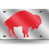 Buffalo Bills Laser Cut Auto Tag (Silver)