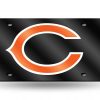 CHICAGO BEARS C LOGO LASER TAG (BLUE)