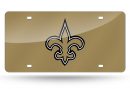 NEW ORLEANS SAINTS (GOLD) LASER TAG