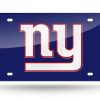 New York Giants Laser Cut Auto Tag (Blue)