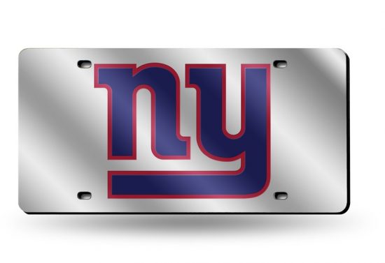 NY GIANTS (NY) LOGO LASER (SILVER)